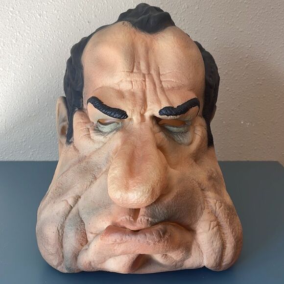 ILLUSIVE CONCEPTS 1996 Vintage Richard Nixon Rubber Mask - Picture 6 of 8